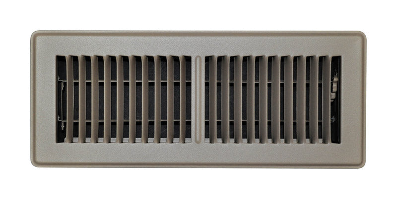 FLOOR REGISTER 4X12 BRWN