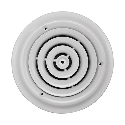 CEILING DIFFUSER 8X8 WHT