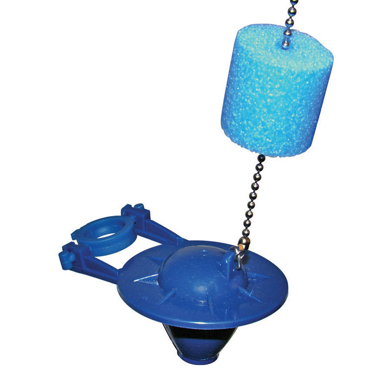 TOILET FLAPPER BLU RBR