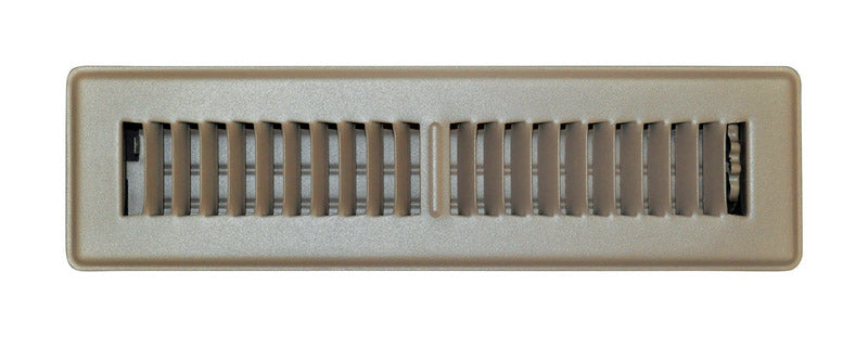 FLOOR REGISTER 2X12 BRWN