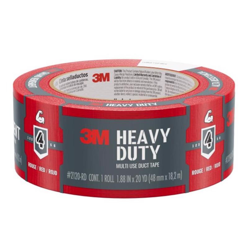DUCT TAPE 3M 20YD RED