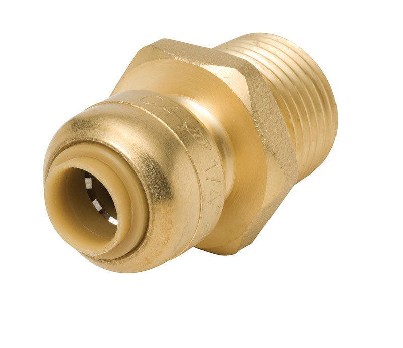 CONNECTOR 1/4X1/2 BRS