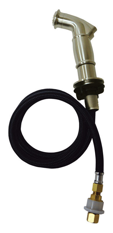FAUCET SPRAYER NCKL DANC