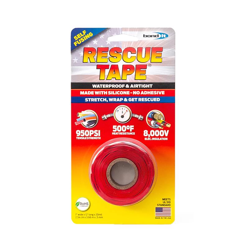 SILICONE TAPE 1X12 RED