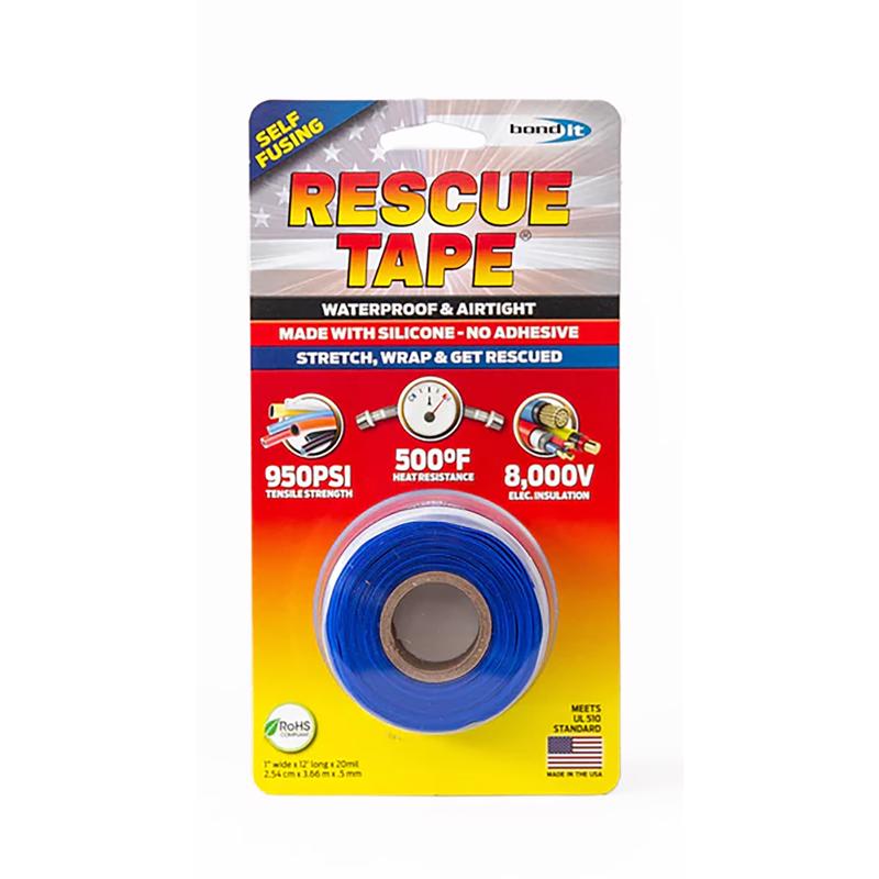 SILICONE TAPE 1X12 BLU