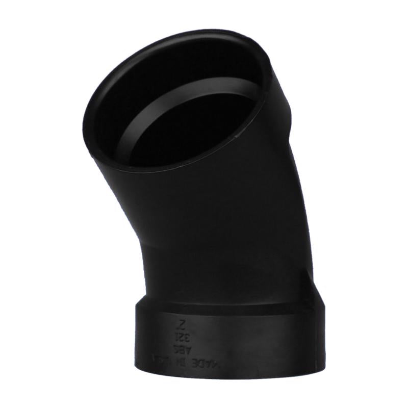 45D ELBOW 2HX2H ABS