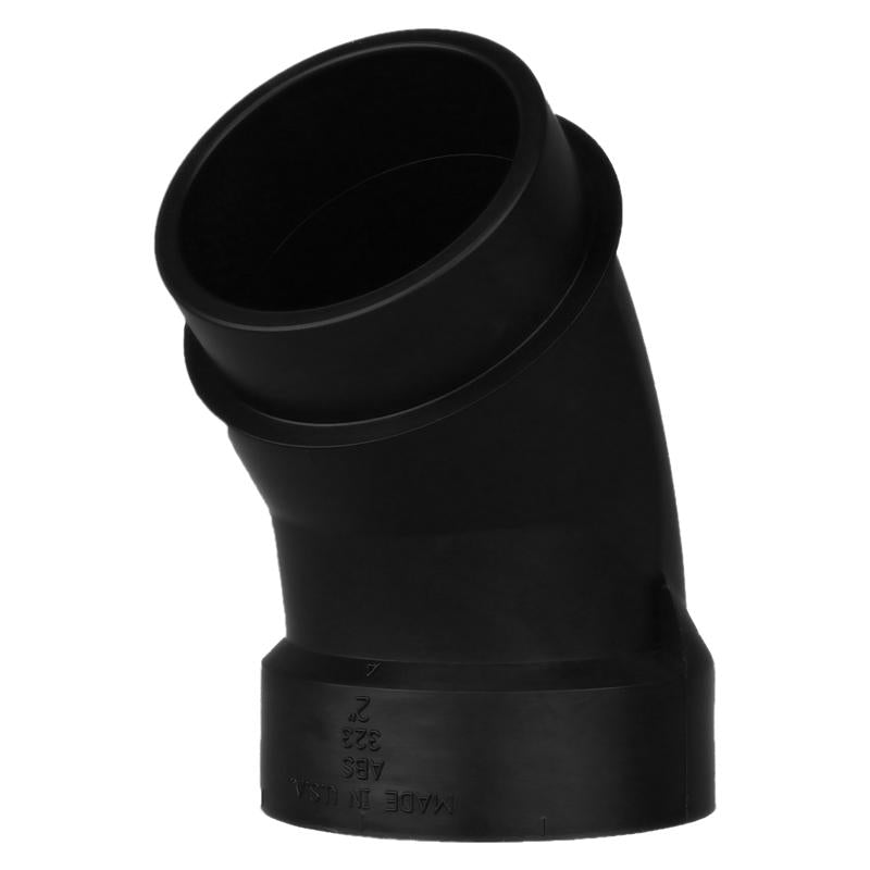 45D ELBOW 2HX2S ABS