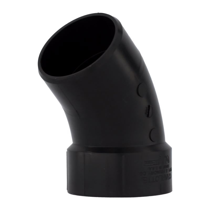 45D ELBOW 3HX3H ABS