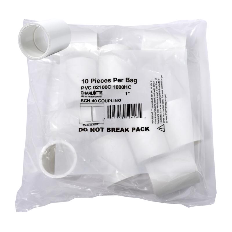 COUPLING 1X1 PVC