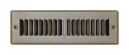 FLOOR REGISTER 2X10 BRWN