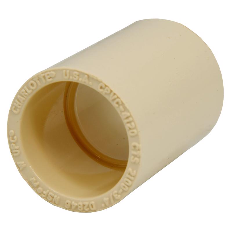COUPLING 3/4X3/4 CPVC