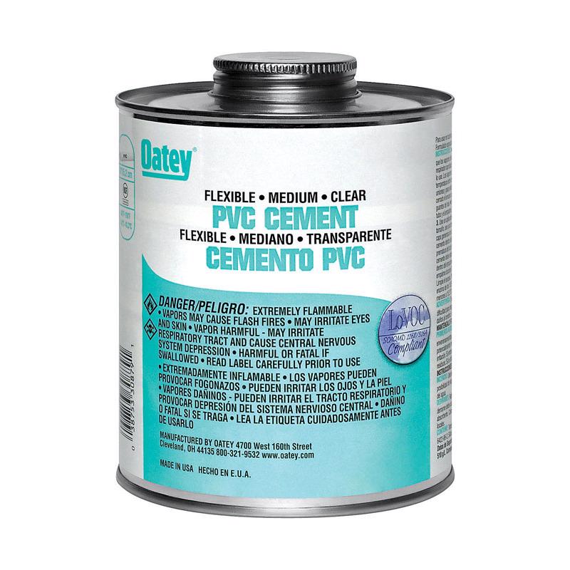 CEMENT FLEX PVC 4OZ CLR