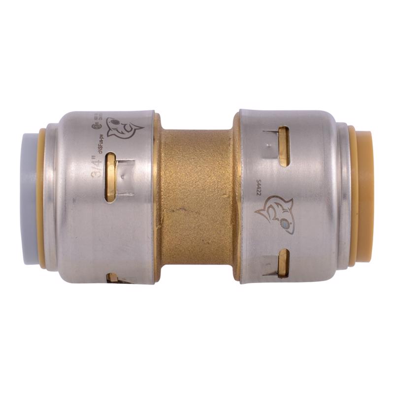 COUPLING 3/4X3/4 BRS