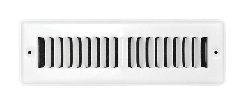 FLOOR REGISTER 2X10 WHT