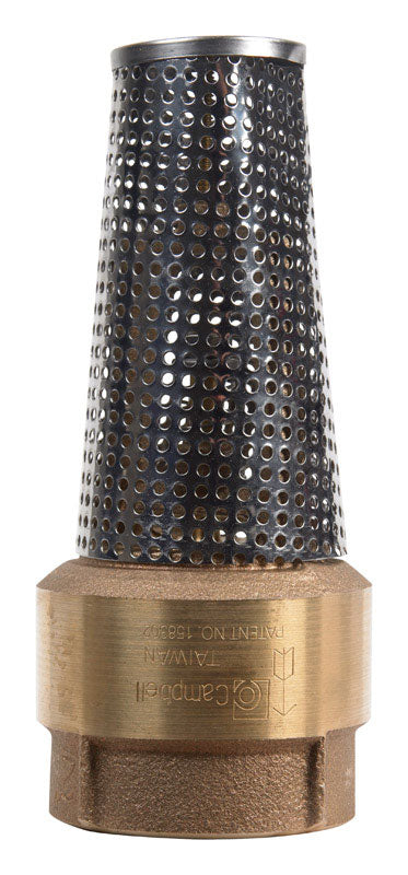 VALVE FOOT 2" BRS