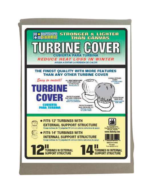 EVAP COOLR COVER 14" GRY