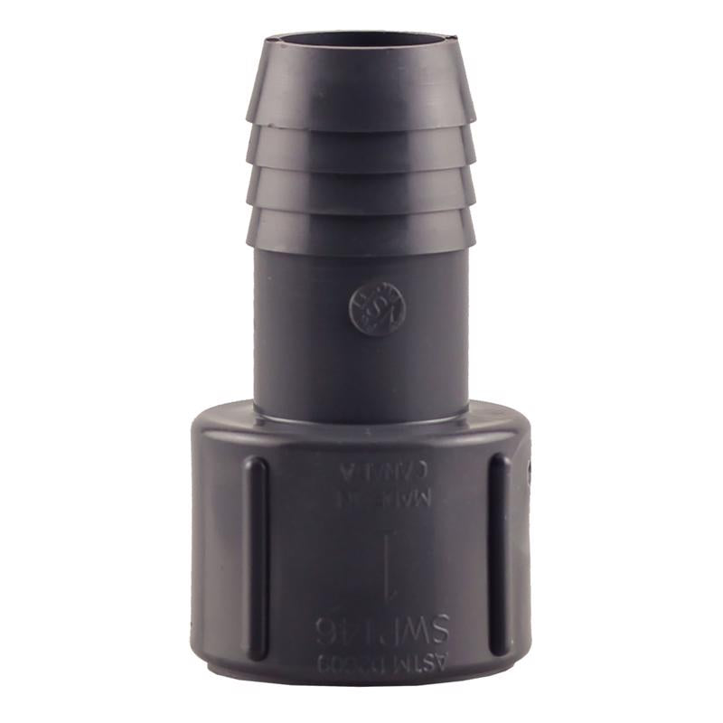 FEMALE ADPTR 1X1 POLY