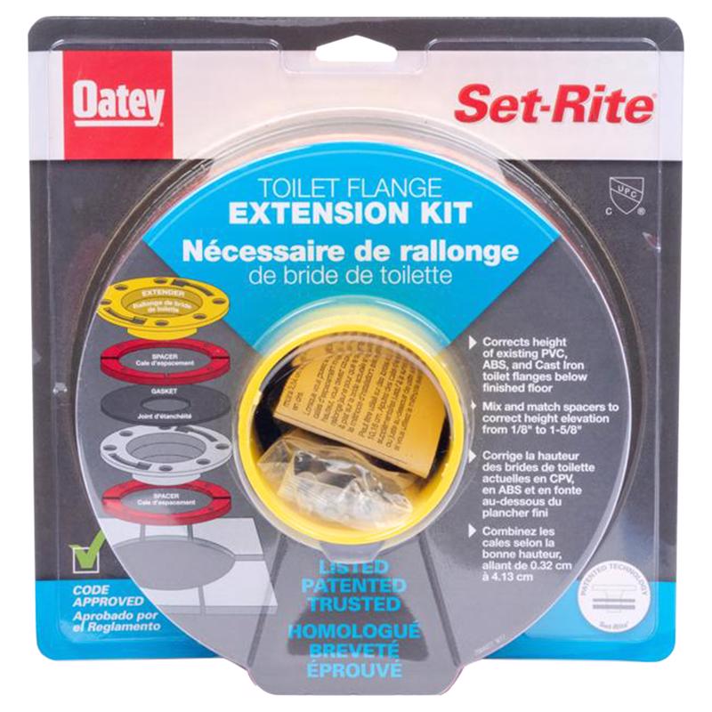 TOILET FLANGE EXTEND KIT