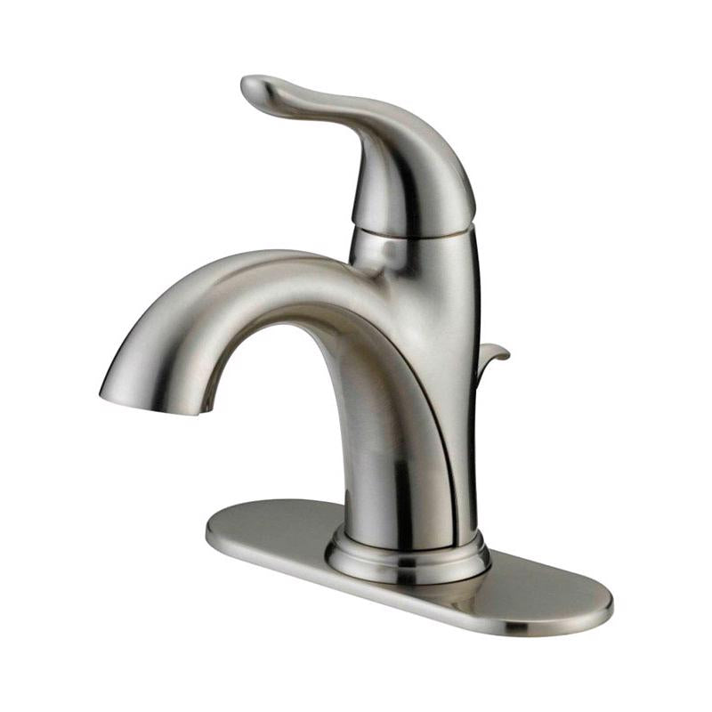 BATH FAUCET 1H 4" BR NCK