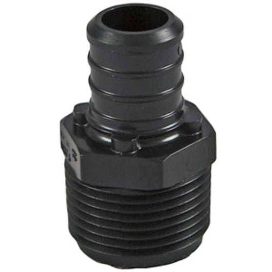 MALE ADPTR 1/2X1/2 POLY