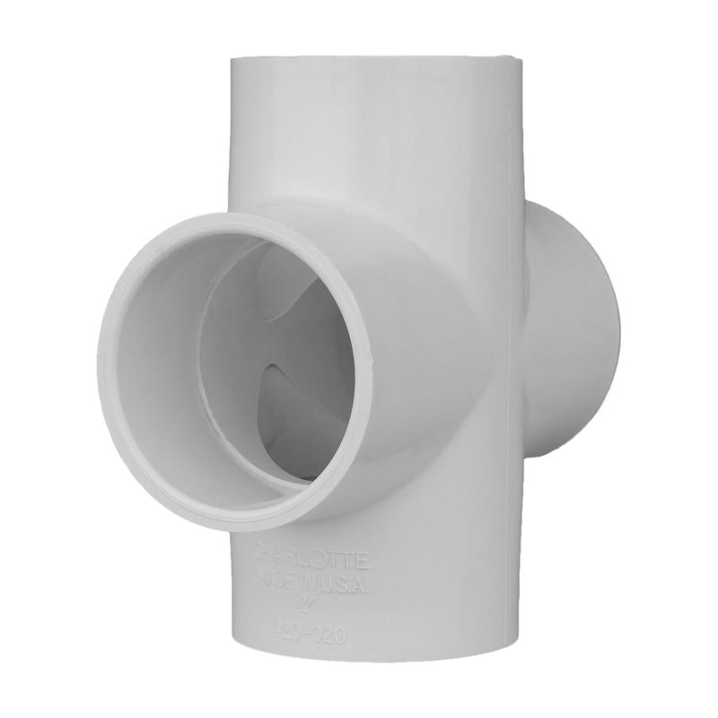 CROSS 1-1/2X1-1/2 PVC