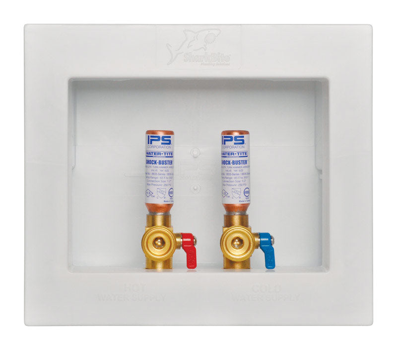 OUTLET BOX WASH MCHN 1/2