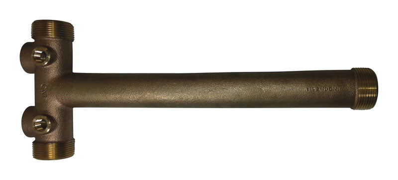 TANK CROSS TEE 1.25"BRS