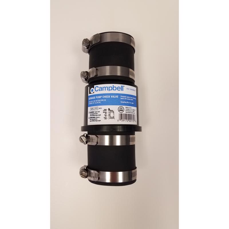 CHECK VALVE SWNG 2" ABS