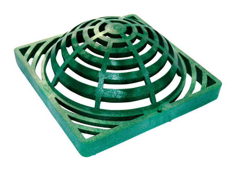 ATRIUM GRATE 9" SQ GRN