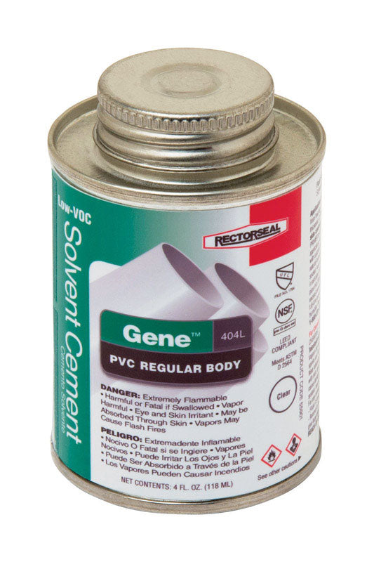 SOLVENT CEMENT PVC 4OZ