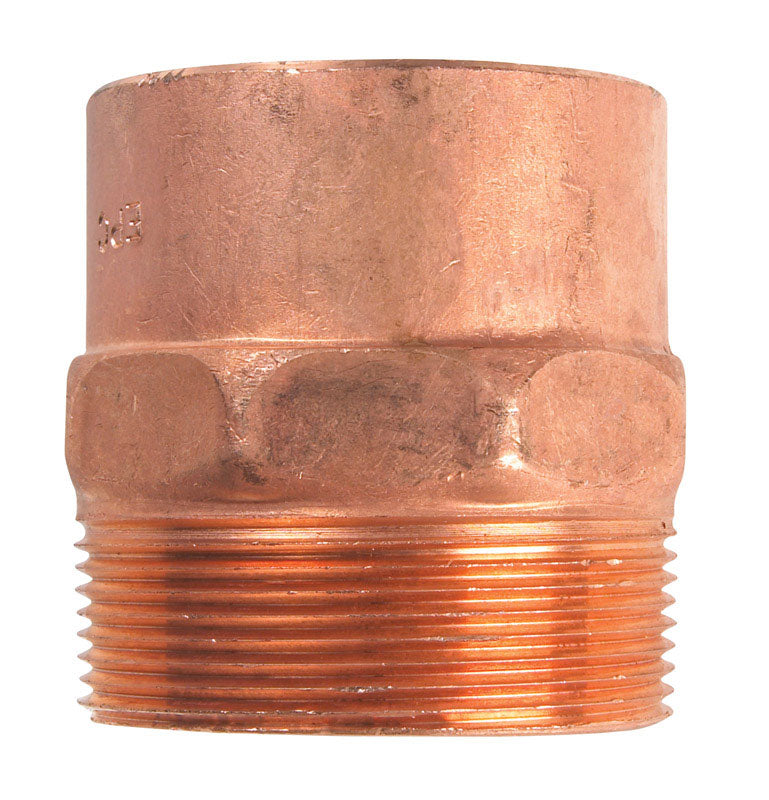 PIPE ADPTR 2X2 COPPR