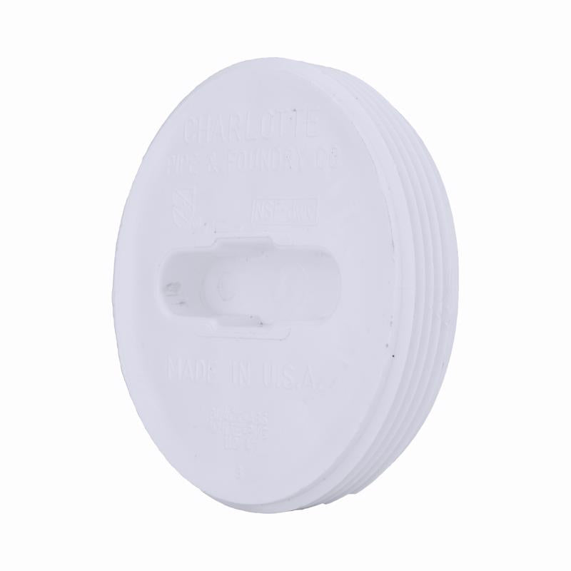 CLEANOUT PLUG 4X4 PVC
