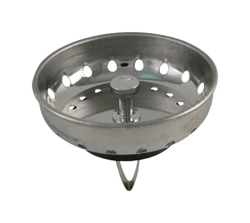 BASKET STRAINER 3-1/2"SS