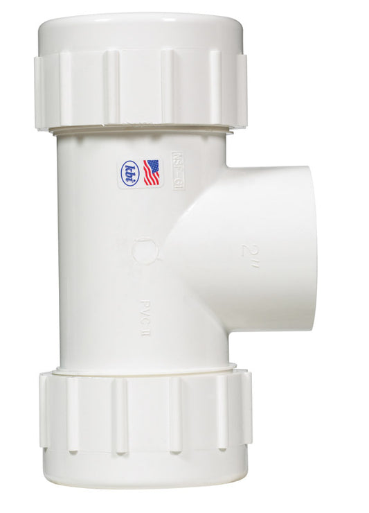 TEE 2X2 PVC