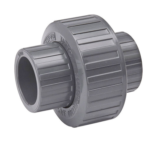 B&K ProLine Schedule 80 1/2 in. Solvent X 1/2 in. D Solvent PVC 2.25 in. Union 1 pk