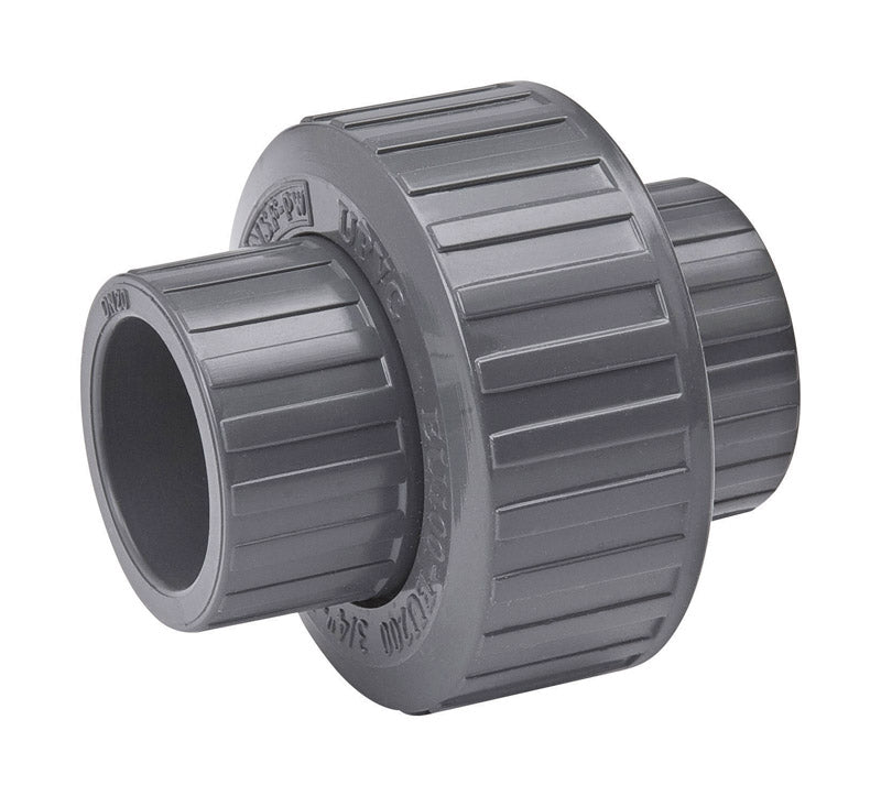 B&K ProLine Schedule 80 1-1/2 in. Socket X 1-1/2 in. D Socket PVC Union 1 pk