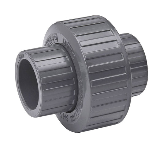 B&K ProLine Schedule 80 1-1/2 in. Socket X 1-1/2 in. D Socket PVC Union 1 pk