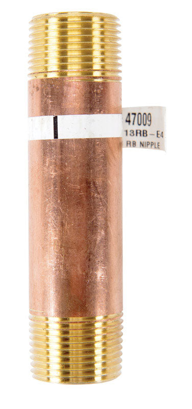 NIPPLE 3/4X4 BRS