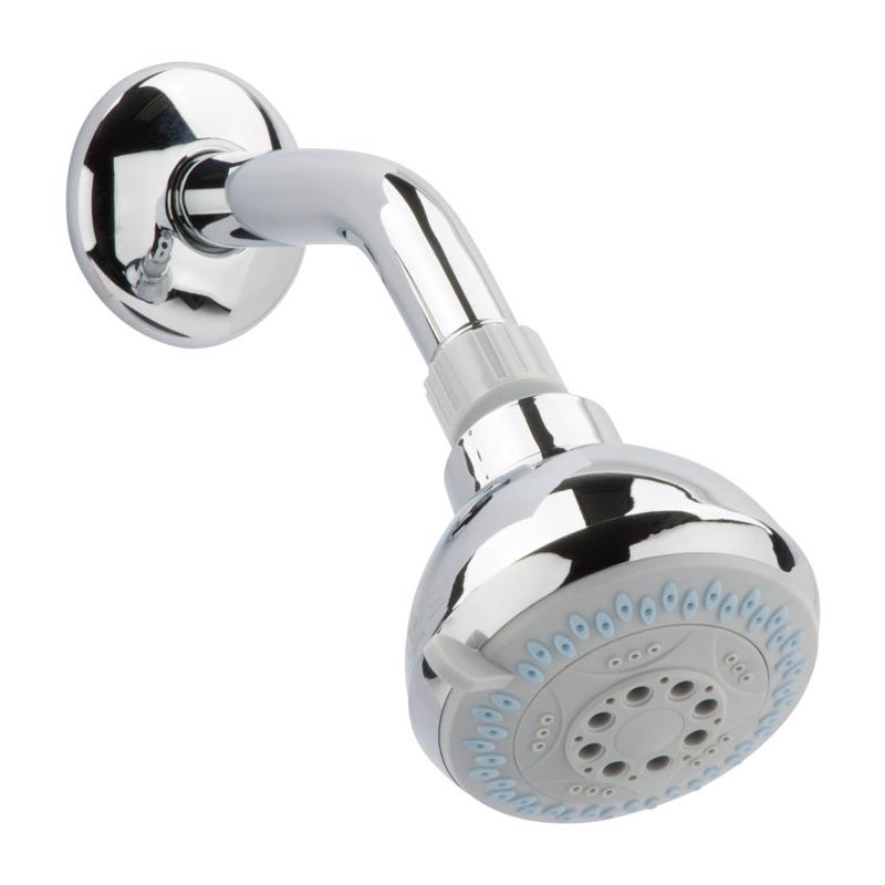 WALLMNT SHOWERHEAD CHRM