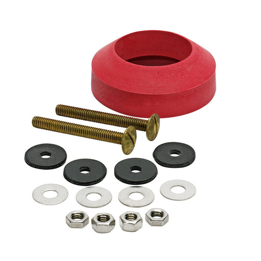 Fluidmaster Tank to Bowl Kit Multicolored Brass/Rubber
