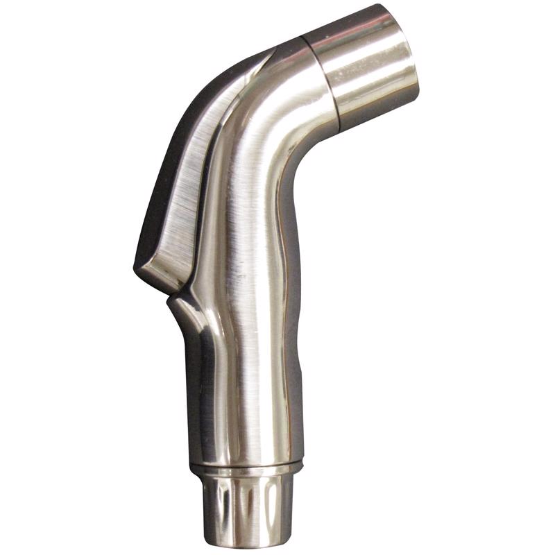 FAUCET SPRAYER SLVR PLUM