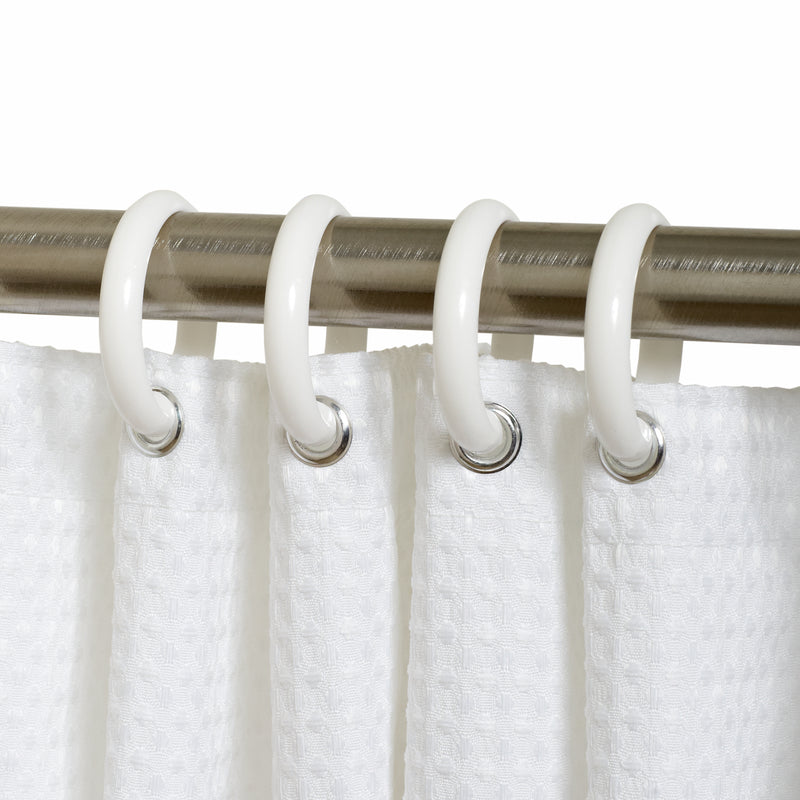 SHOWER RING WHT 12PK