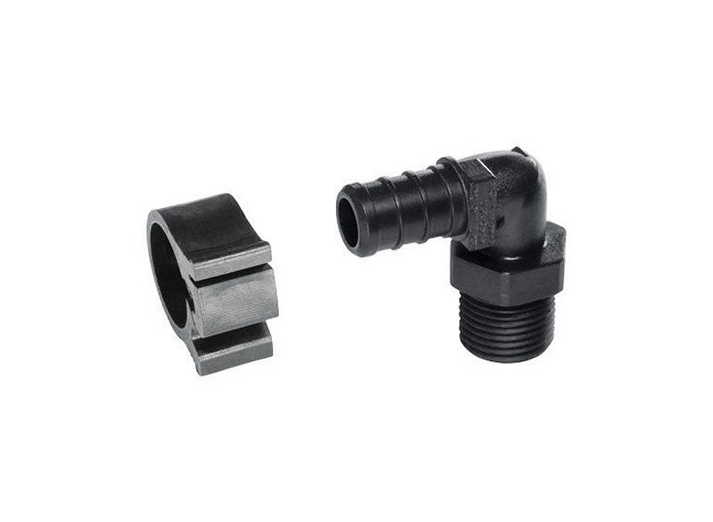 ELBOW 1/2X3/8 PLSTC