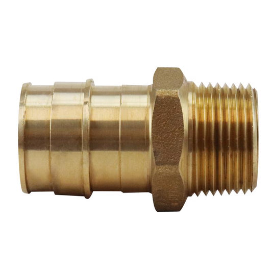 MALE ADPTR 3/4X1/2 BRS