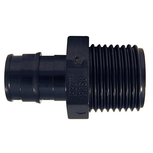 MALE ADPTR 1/2X1/2 PLSTC