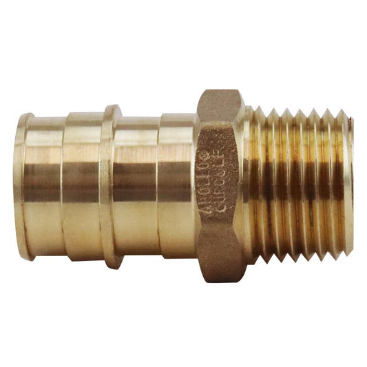 MALE ADPTR 1X3/4 BRS