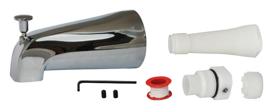 TUB SPOUT 1H CHRM PLUMB