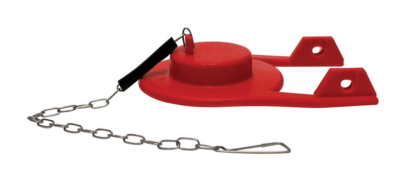 FLAPPER/CHAIN RED RBR