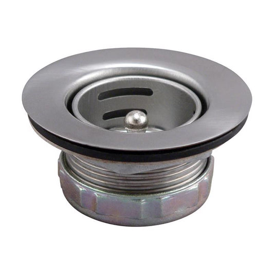 SINK STRAINER 2-1/2" SS