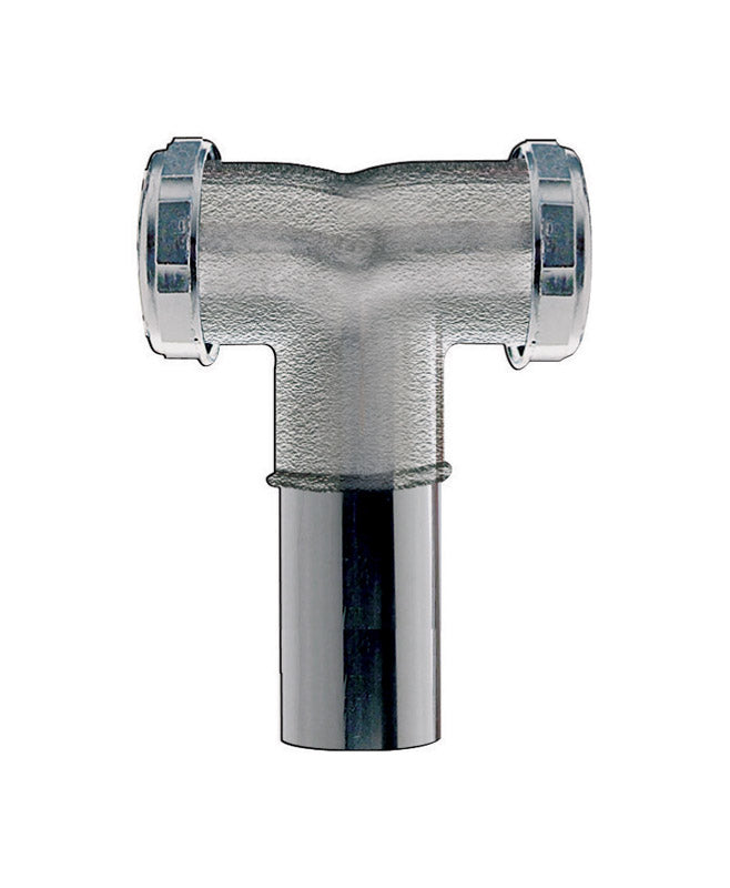 TEE/TAILPIECE 1-1/2 BRS